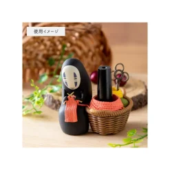 Hot Pencil holder figurine No Face knitting - Spirited Away Jewellery Boxes
