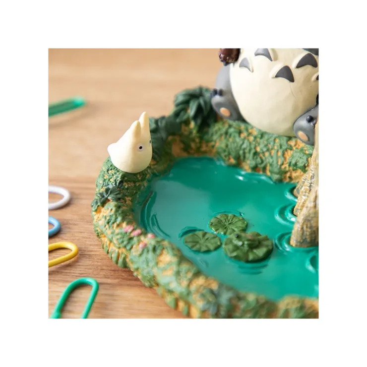 Hot Pencil holder figurines Totoro by the pond - My Neighbor Totoro Jewellery Boxes