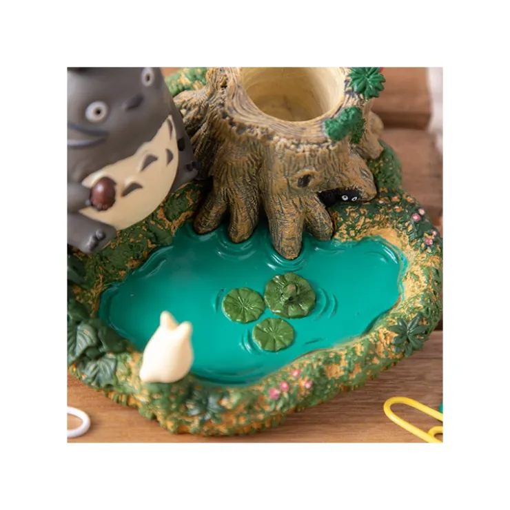 Hot Pencil holder figurines Totoro by the pond - My Neighbor Totoro Jewellery Boxes