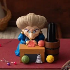 Clearance Pencil holder figurine Yubaba knitting - Spirited Away Jewellery Boxes