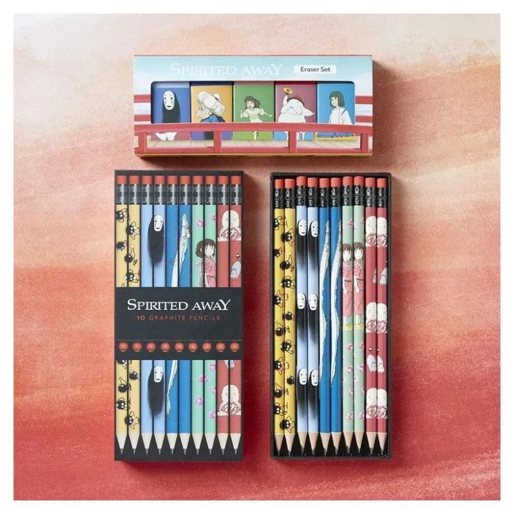 Hot Pencil Set - Spirited Away Writing