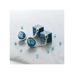 Pierced earrings Accessory series Volucite crystal & Keystone - Castl Jewellery