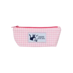 Pink Checkered Pencil case - Kiki's Delivery Service Storage