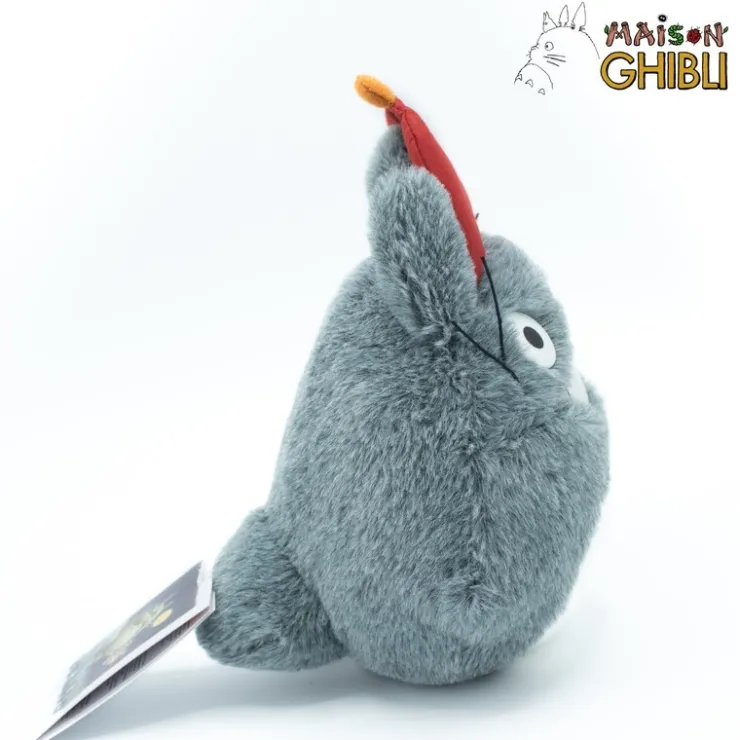 Plush Totoro With Red Umbrella - My Neighbor Totoro Classic Plush