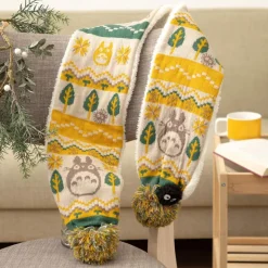 New Pom pom Scarf Totoro & Soot Sprites - My Neighbor Totoro Outfits