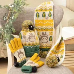 New Pom pom Scarf Totoro & Soot Sprites - My Neighbor Totoro Outfits