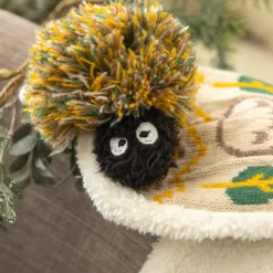 New Pom pom Scarf Totoro & Soot Sprites - My Neighbor Totoro Outfits