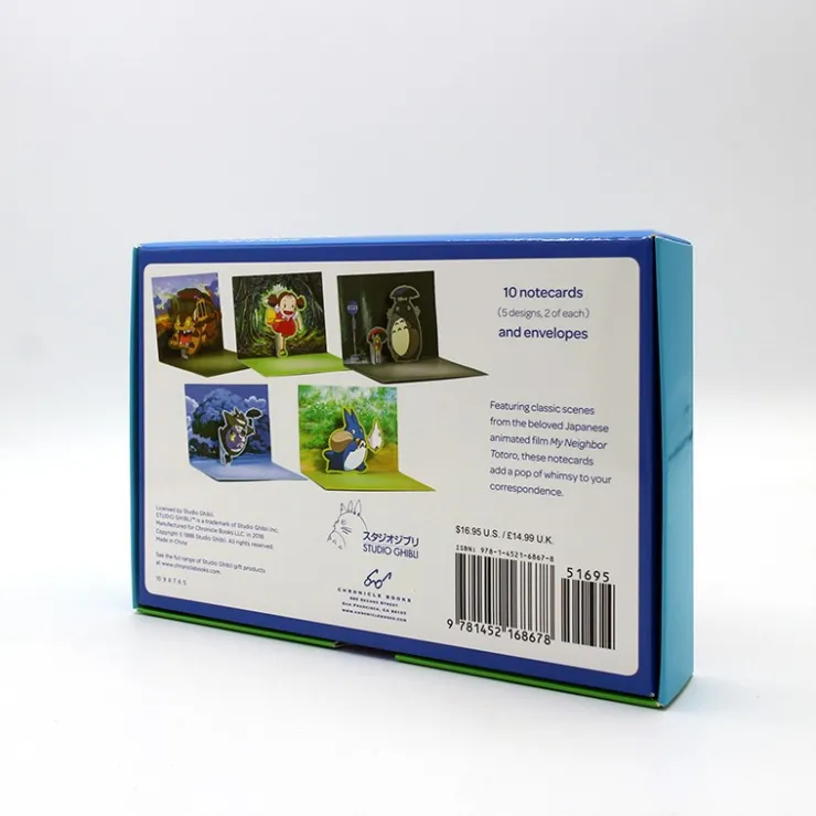 Clearance Pop-Up Notecards Set - My Neighbor Totoro Postcards And Letter Papers