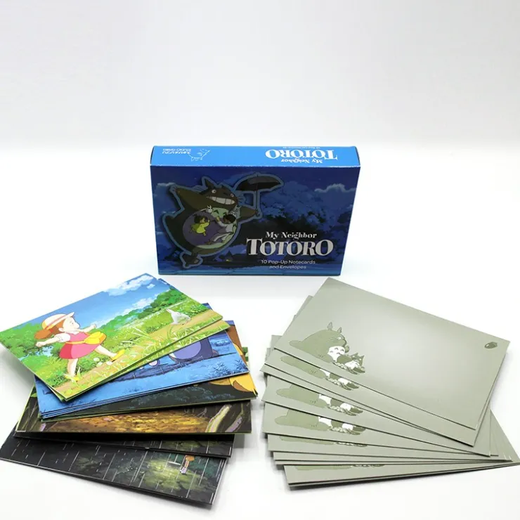 Clearance Pop-Up Notecards Set - My Neighbor Totoro Postcards And Letter Papers
