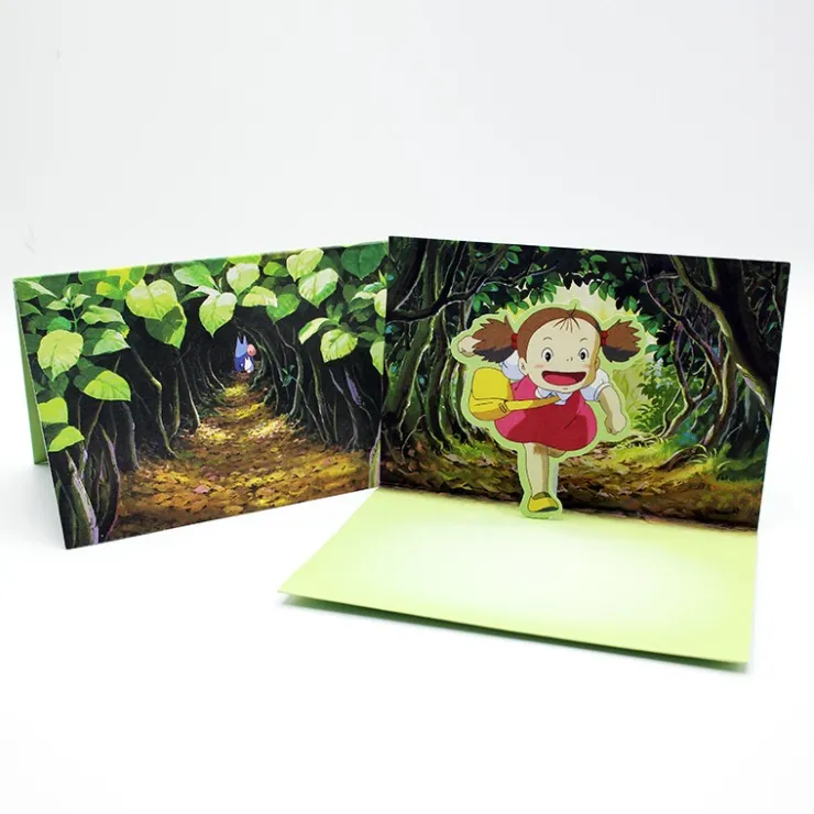 Clearance Pop-Up Notecards Set - My Neighbor Totoro Postcards And Letter Papers