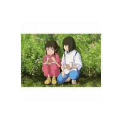 New Postcard Chihiro & Haku onigiri - Spirited Away Postcards And Letter Papers