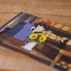 Postcard Kiki Sunflower - Kiki's Delivery Service Postcards And Letter Papers