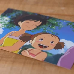 Hot Postcard Satsuki & Mei Snack - My Neighbor Totoro Postcards And Letter Papers