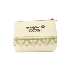 New Pouch Big and Small Totoro Meadow 11 x 15 cm - My Neighbour Totoro Bags