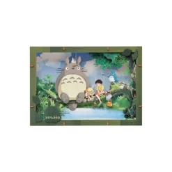 Hot Premium Paper Theater Totoro Fishiing - My Neighbor Totoro Arts And Crafts