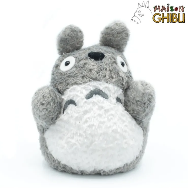 Puppet Plush Grey Totoro - My Neighbor Totoro Fluffy Plush