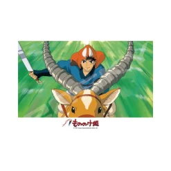 Puzzle 208P Ashitaka charges! - Princess Mononoke Jigsaw Puzzle