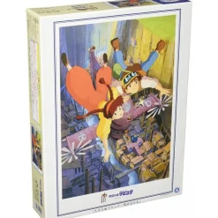 New Puzzle 1000P Volucite Crystal - Castle in the Sky Jigsaw Puzzle