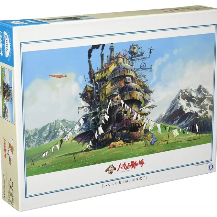 Outlet Puzzle 1000P Washing day - Howl’s Moving Castle Jigsaw Puzzle