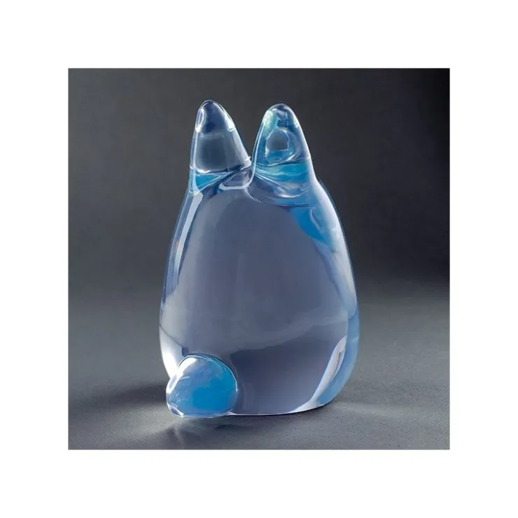 Clearance Rainbow Crystal Figurine White Totoro - My Neighbor Totoro Statues