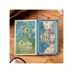 Sale Retro Stickers Robot & Castle Laputa - Castle in the Sky Small Equipment