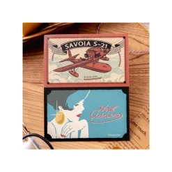 Outlet Retro Stickers Savoia & Gina - Porco Rosso Small Equipment