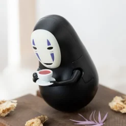 Round Bottomed Figurine No Face's coffe time -  Spirited Away Toys