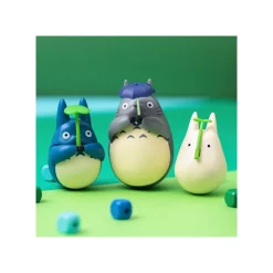 Sale Round Bottomed Figurine Small Totoro with leaf - My Neighbor Totoro Toys