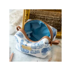 Online Round Toilet bag Blue Nostalgia - Whisper of the Heart Storage