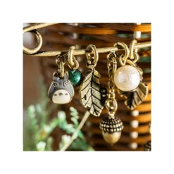 Sale Safety Pin brooch Totoro & Leaves - My Neighbor Totoro Accessories|Jewellery