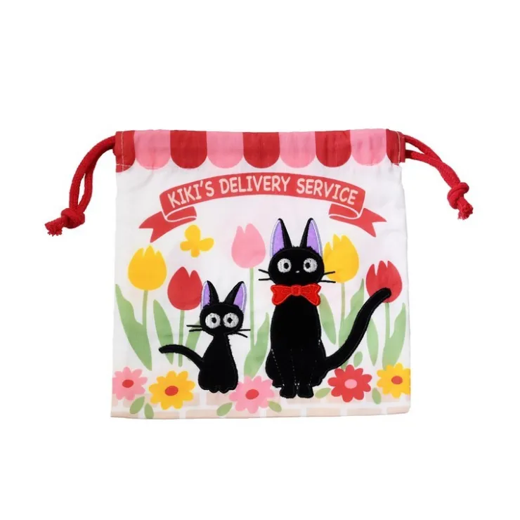Satchel with lanyard Jiji & kitten 20 x 19 cm - Kiki's Delivery Servi Bags
