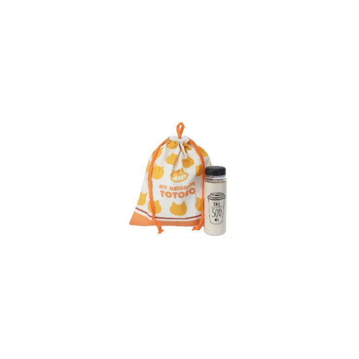 Discount Satchel with lanyard Silhouette Catbus 20 x 19 cm - My Neighbor Toto Bags