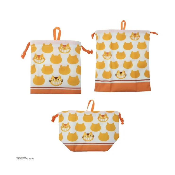 Discount Satchel with lanyard Silhouette Catbus 20 x 19 cm - My Neighbor Toto Bags