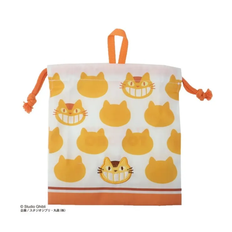 Discount Satchel with lanyard Silhouette Catbus 20 x 19 cm - My Neighbor Toto Bags