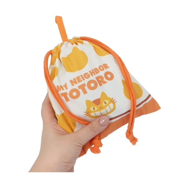 Discount Satchel with lanyard Silhouette Catbus 20 x 19 cm - My Neighbor Toto Bags