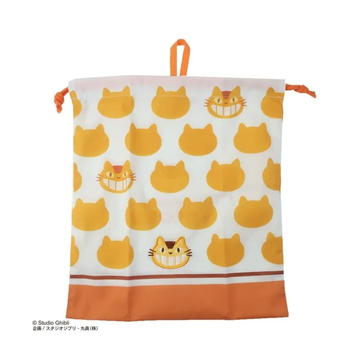 Discount Satchel with lanyard Silhouette Catbus 20 x 19 cm - My Neighbor Toto Bags