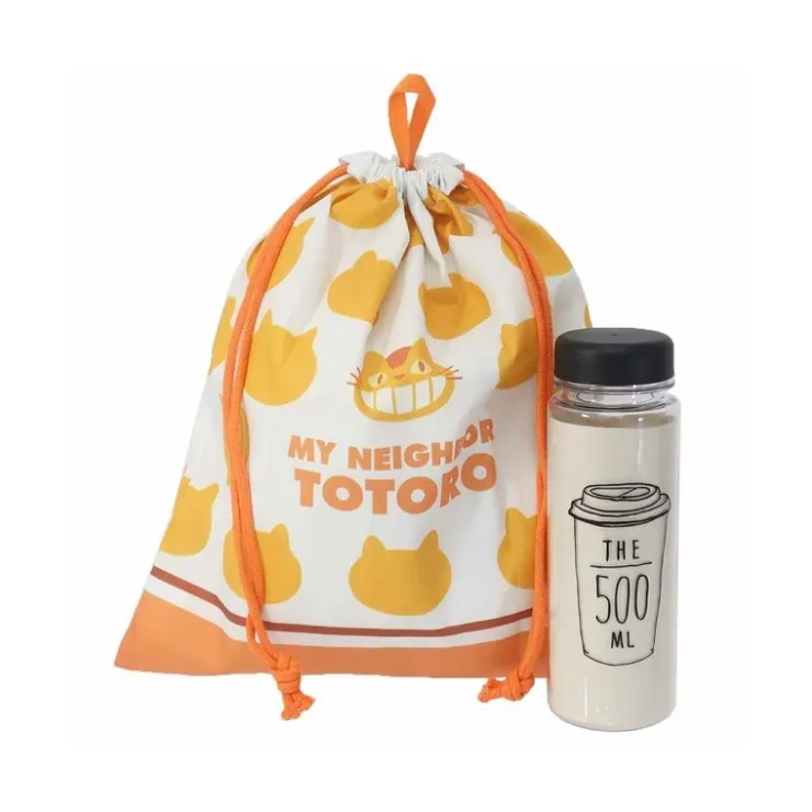 Discount Satchel with lanyard Silhouette Catbus 20 x 19 cm - My Neighbor Toto Bags
