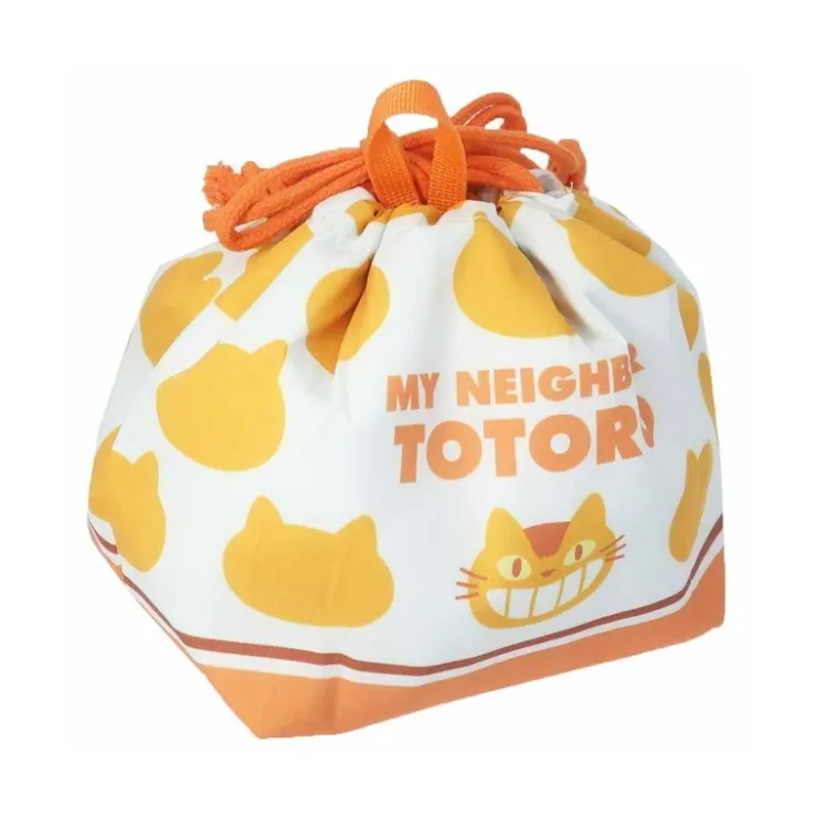 Discount Satchel with lanyard Silhouette Catbus 20 x 19 cm - My Neighbor Toto Bags