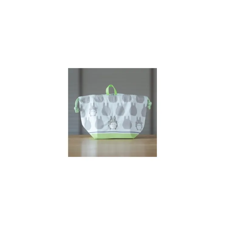 Outlet Satchel with ring Big Totoro Silhouette 17 x 26 cm - My Neighbor Toto Bags