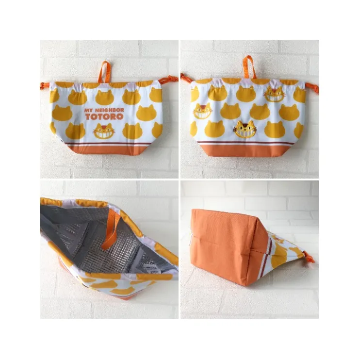 Sale Satchel with ring Catbus Silhouette 17 x 26 cm - My Neighbor Totoro Bags