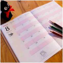 2023 Schedule Book By the fire - Kiki's Delivery Service Schedule Diaries And Calendars