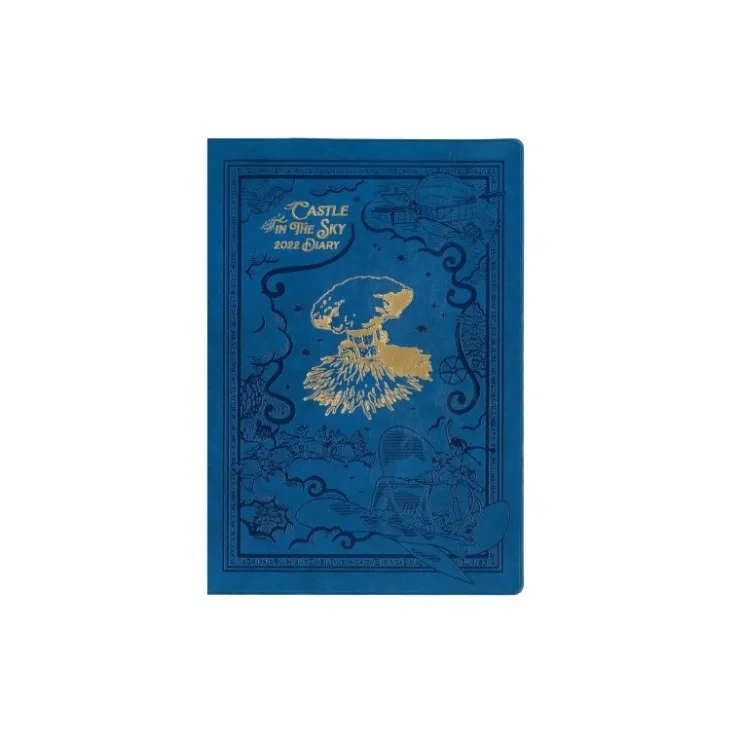 Discount 2022 Schedule Diary Faux Leather Laputa - Castle in the Sky Schedule Diaries And Calendars