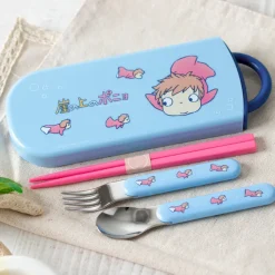 Discount Set Chopsticks Spoon Fork Ponyo in the ocean - Ponyo on the Cliff Kitchenware