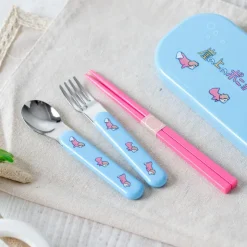 Discount Set Chopsticks Spoon Fork Ponyo in the ocean - Ponyo on the Cliff Kitchenware