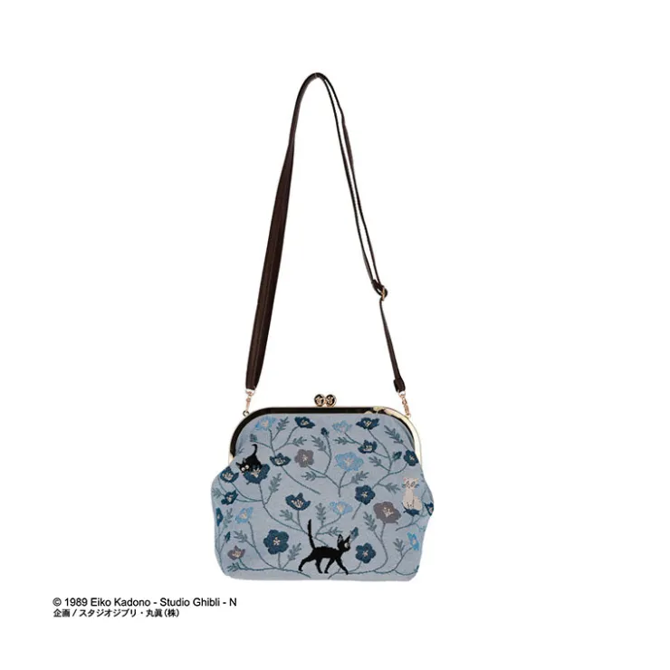 Best Shoulder Pouch Jiji blue flower - Kiki's Delivery Service Bags
