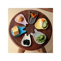 Clearance Small dessert plate No Face shape - Spirited Away Kitchenware