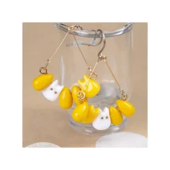Clearance Small Totoro & Corn Pierced Earrings - My Neighbor Totoro Jewellery