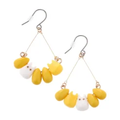 Clearance Small Totoro & Corn Pierced Earrings - My Neighbor Totoro Jewellery