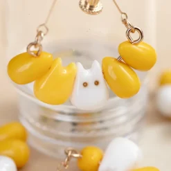 Clearance Small Totoro & Corn Pierced Earrings - My Neighbor Totoro Jewellery