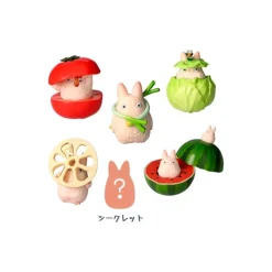 Best Small Totoro & Vegetables Collect of 6 figurines - My Neighbor Totoro Figurines